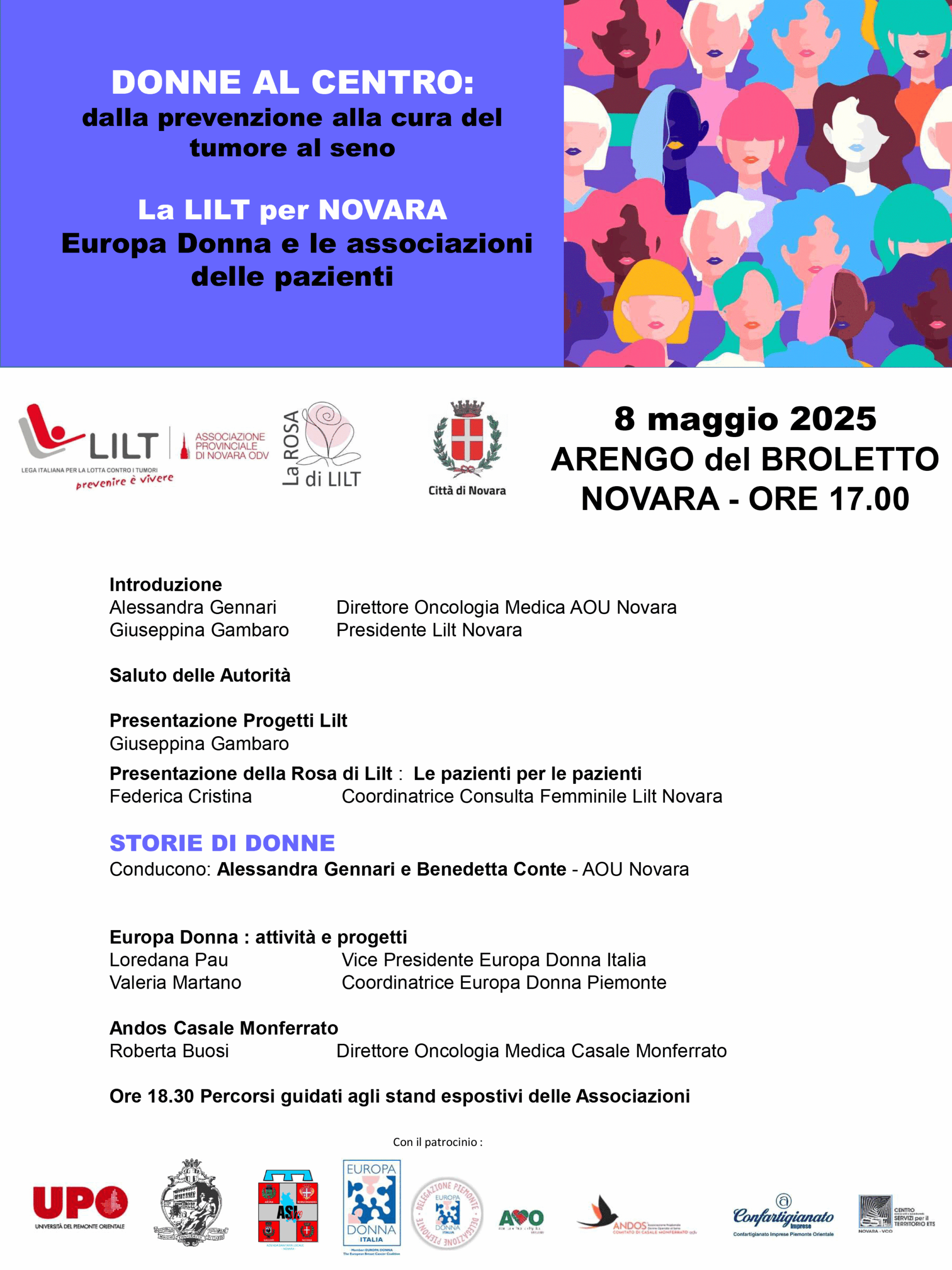 Locandina 8 maggio lilt 28 04 25
