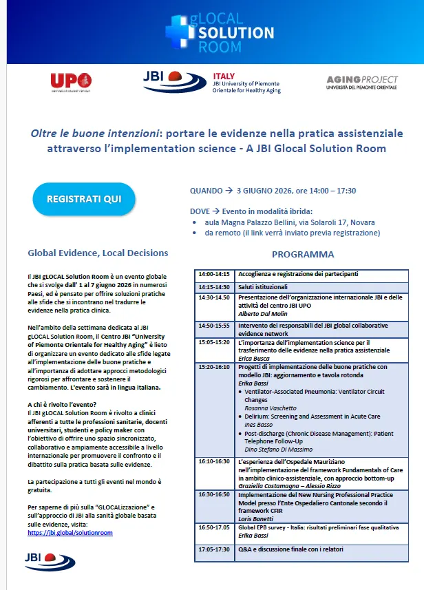 Immagine JBI gLOCAL Solution Room UPO Program 2026 ITA